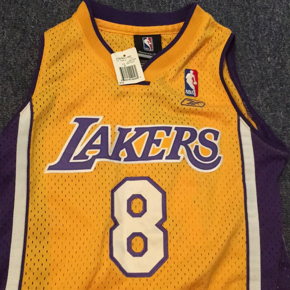 Lakers Kobe Bryant 8 Youth/Kids Jersey Small +2